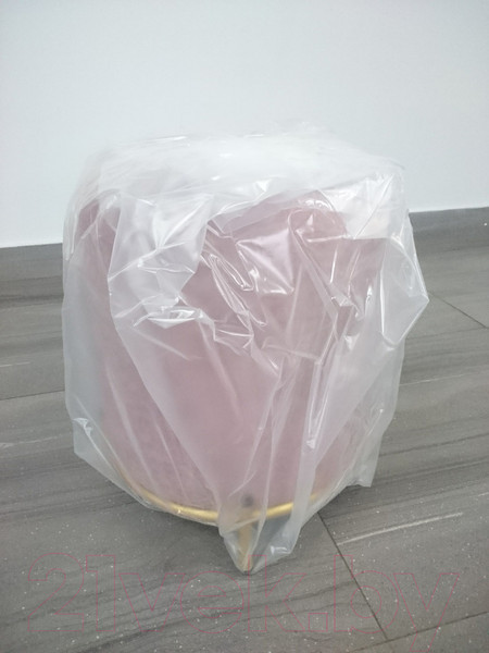 Изображение товара Пуф Sheffilton SHT-B6 / 208958 (пыльная роза/золото)