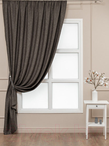 Изображение товара Штора Amore Mio RR 102-07 200x270 / 83510 (коричневый)