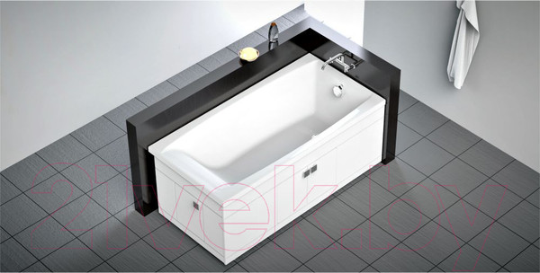 Изображение товара Ванна из искусственного мрамора Belux Импульс 1700 (с ножками)