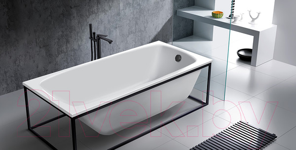 Изображение товара Ванна из искусственного мрамора Belux Классика 1500 (с ножками)