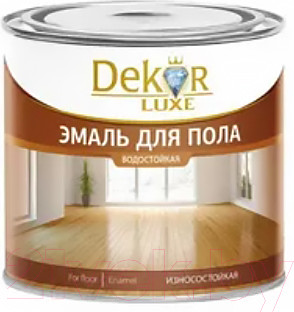 Изображение товара Эмаль Dekor Gold для пола (6кг, золотисто-коричневый)