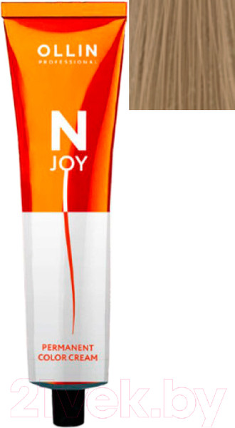 Изображение товара Крем-краска для волос Ollin Professional N-Joy перманентная 10/73 (100мл, светлый блондин коричнево-золотистый)