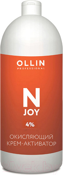 Изображение товара Эмульсия для окисления краски Ollin Professional N-Joy крем-активатор 4% (1л)