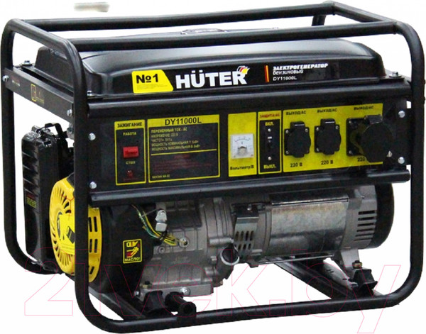 Изображение товара Бензиновый генератор Huter DY11000L (64/1/71)