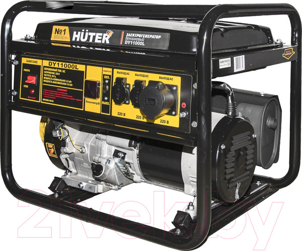 Изображение товара Бензиновый генератор Huter DY11000L (64/1/71)