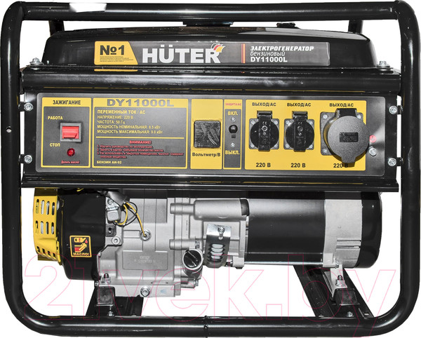 Изображение товара Бензиновый генератор Huter DY11000L (64/1/71)