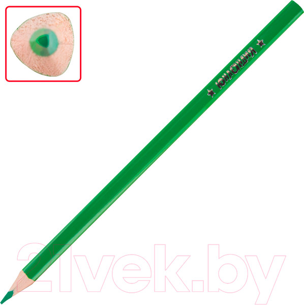 Изображение товара Набор цветных карандашей Юнландия Морские жители / 181587 (24цв)