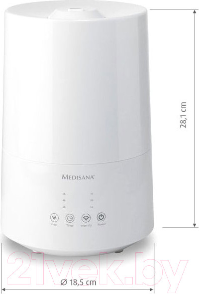 Изображение товара Ультразвуковой увлажнитель воздуха Medisana AH 661