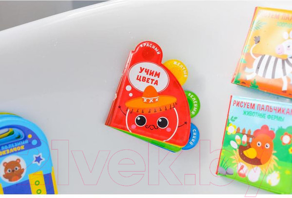 Изображение товара Игрушка для ванной Крошка Я Книжка. Учим цвета ? / 5084660