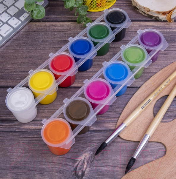 Изображение товара Гуашь Brauberg Premium / 191700 (12цв)