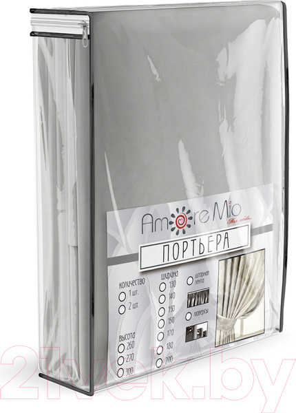 Изображение товара Штора Amore Mio RR PL T66-57 200x270 / 18643 (молочный)