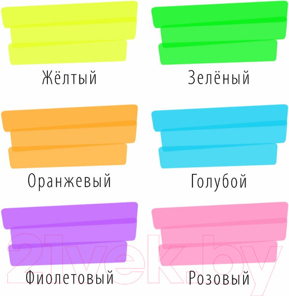 Изображение товара Набор маркеров Brauberg Original Neon / 152216 (6цв)