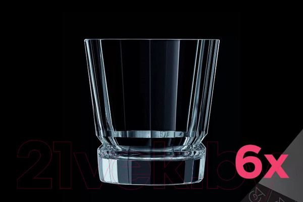 Изображение товара Набор стаканов Cristal d'Arques Macassar / Q4337 (6шт)