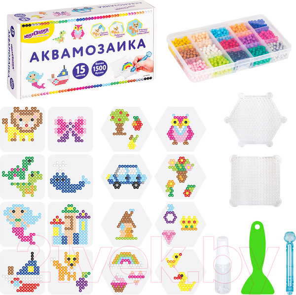 Изображение товара Развивающая игра Юнландия Аквамозаика / 663778