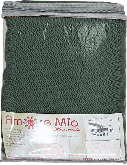 Изображение товара Штора Amore Mio RR JTH-93-15 200x270 / 26927 (оливковый)