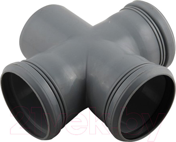 Изображение товара Крестовина внутренней канализации Armakan ПП 110/110/110/90о / KWPP-CZ-110-005-P