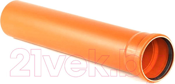 Изображение товара Труба наружной канализации Armakan ПВХ 160x3.2x0.5м / KZPC-RR-160-001