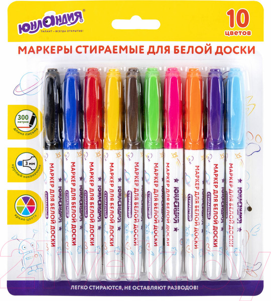 Изображение товара Набор маркеров Юнландия Colorway / 152100 (10цв)