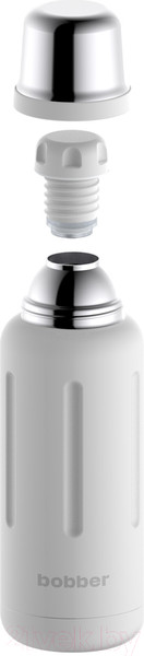 Изображение товара Термос для напитков Bobber Flask-1000 Iced Water (белый)