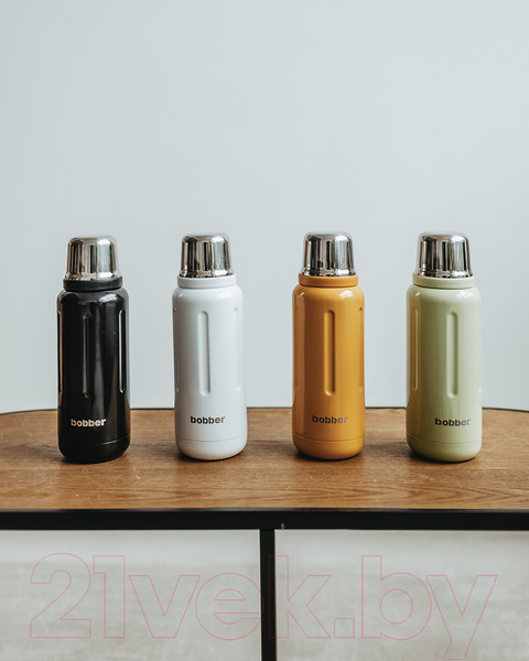 Изображение товара Термос для напитков Bobber Flask-1000 Iced Water (белый)