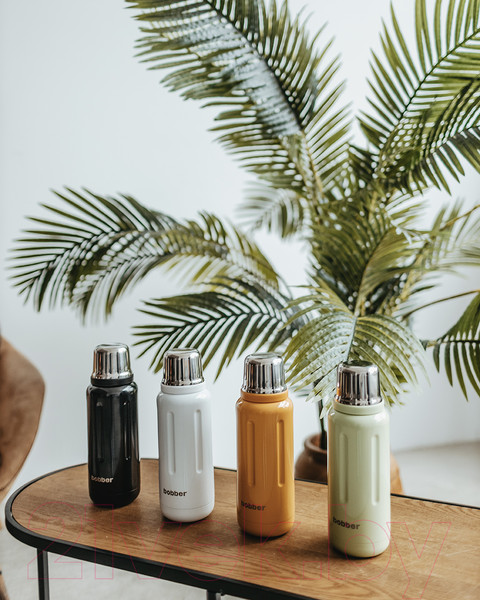 Изображение товара Термос для напитков Bobber Flask-1000 Iced Water (белый)