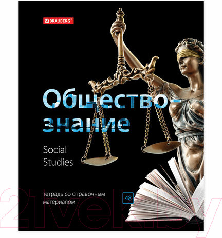 Изображение товара Набор тетрадей Brauberg Предметные Black&Bright / 403560 (10шт)