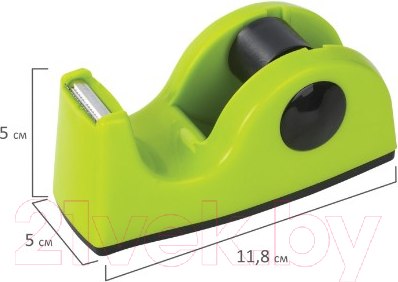 Изображение товара Диспенсер для скотча Brauberg 440143 (салатовый)