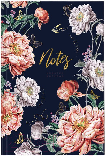 Изображение товара Ежедневник Staff Flowers / 113521