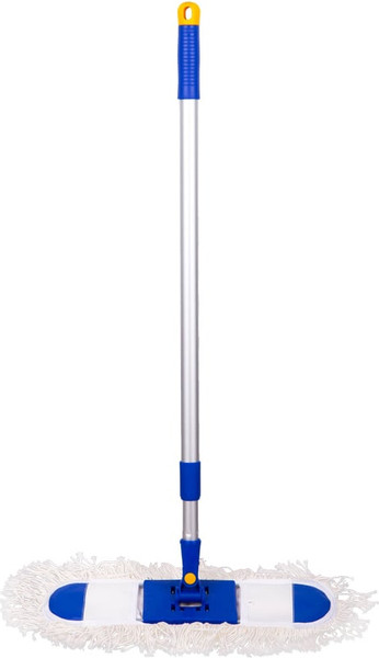 Изображение товара Швабра-моп OfficeClean Professional (алюминиевая ручка 75-130см, насадка моп хлопок карманы 40см)
