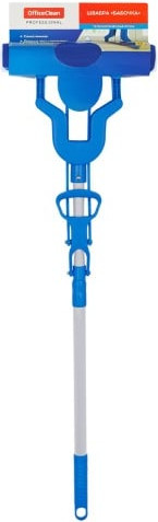 Изображение товара Швабра с отжимом OfficeClean Professional Бабочка самоотжимная насадка ПВА 28см (телеск. ручка 75-107см)