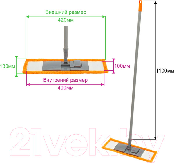 Изображение товара Швабра-моп OfficeClean Professional 303072