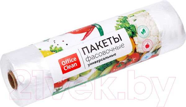 Изображение товара Пакеты фасовочные OfficeClean 30x40см 12мкм рулон на втулке (500шт)