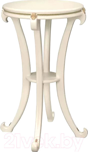 Изображение товара Стойка для цветов Мебелик Глория (дуб шампань)