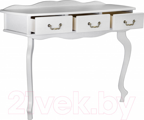 Изображение товара Консольный столик Мебелик Берже 6 (белый ясень)
