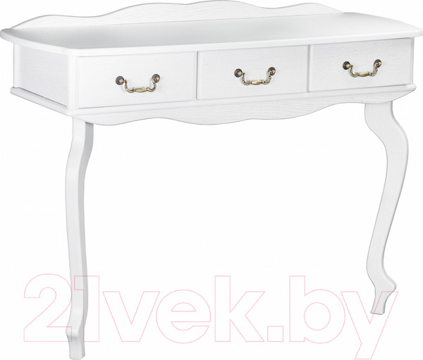 Изображение товара Консольный столик Мебелик Берже 6 (белый ясень)