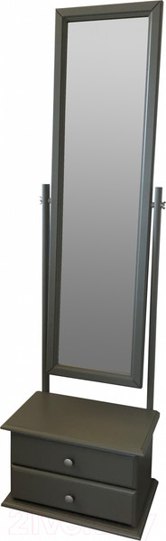 Изображение товара Секция в прихожую Мебелик Селена с тумбой (серый)