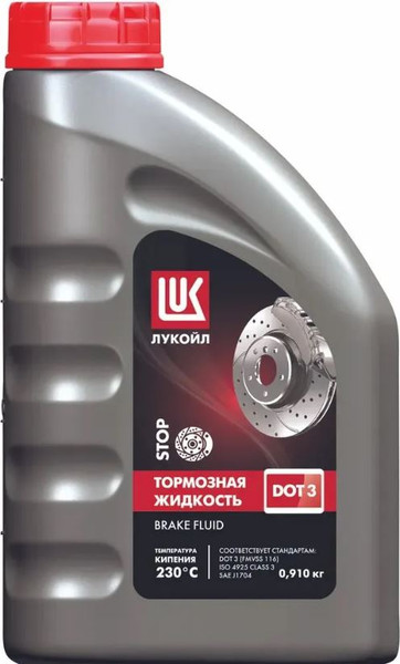 Изображение товара Тормозная жидкость Лукойл DOT3 / 1338294 (1л)