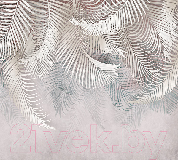 Изображение товара Фотообои листовые Vimala Тропические листья (270x400)