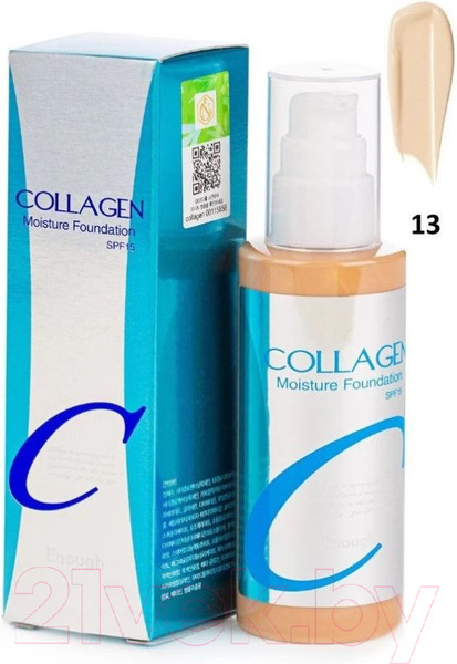 Изображение товара Тональный крем Enough Collagen Moisture Foundation SPF15 тон 13 (100мл)