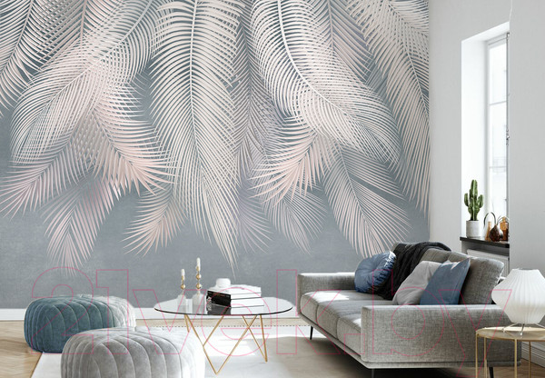 Изображение товара Фотообои листовые Vimala Пальмовые листья 3 (270x300)