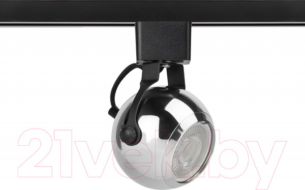 Изображение товара Трековый светильник ЭРА TR35-GU10 CH / Б0053298 (хром)