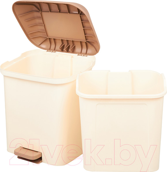 Изображение товара Мусорное ведро Plastic Republic Квадро / SV4061 КФ