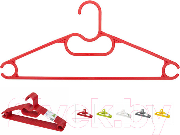 Изображение товара Набор пластиковых вешалок-плечиков Drina Pirueto 10478 (10шт)