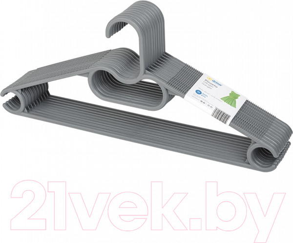 Изображение товара Набор пластиковых вешалок-плечиков Drina Pirueto 10478 (10шт)