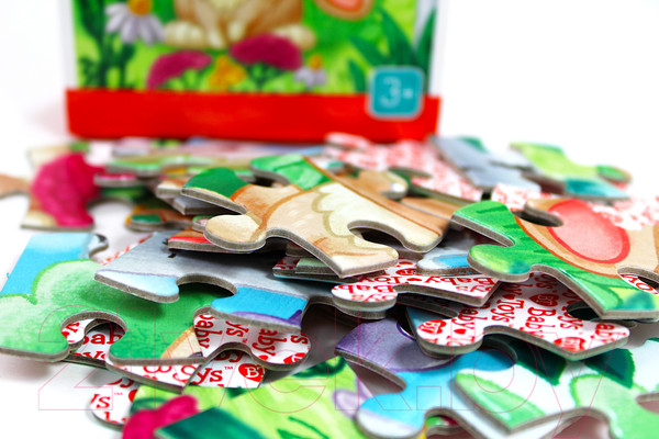 Изображение товара Пазл Baby Toys First Puzzle Зайчонок / 04289 (25эл)