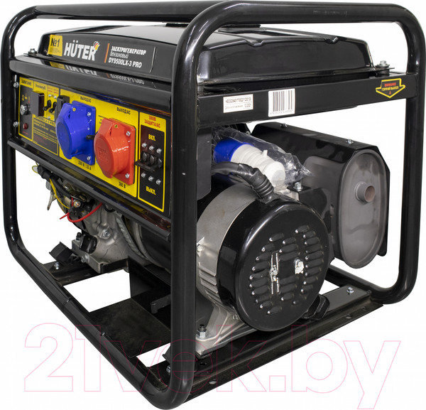 Изображение товара Бензиновый генератор Huter DY9500LX-3 Pro-электростартер (64/1/77)