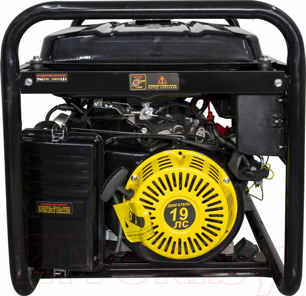 Изображение товара Бензиновый генератор Huter DY9500LX-3 Pro-электростартер (64/1/77)