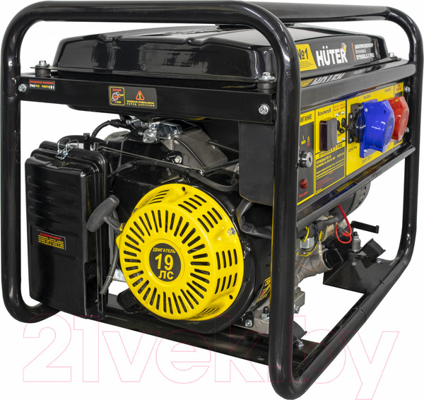 Изображение товара Бензиновый генератор Huter DY9500LX-3 Pro-электростартер (64/1/77)