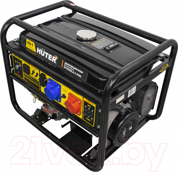 Изображение товара Бензиновый генератор Huter DY9500LX-3 Pro-электростартер (64/1/77)