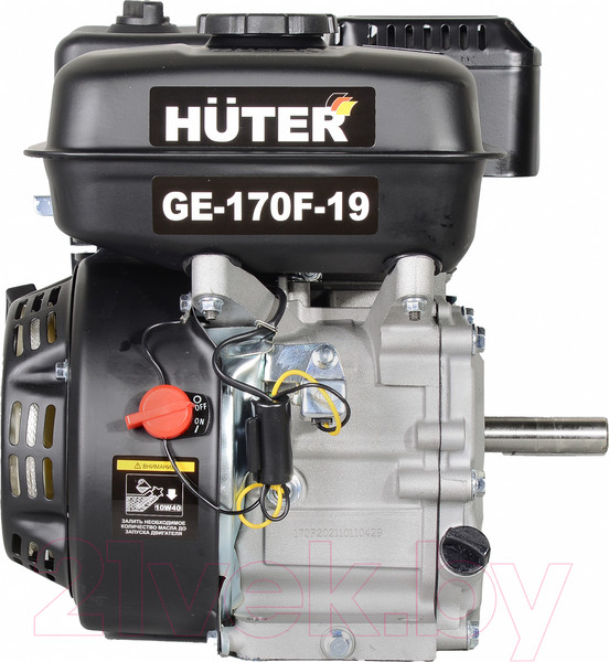 Изображение товара Двигатель бензиновый Huter GE-170F-19 (70/15/1)